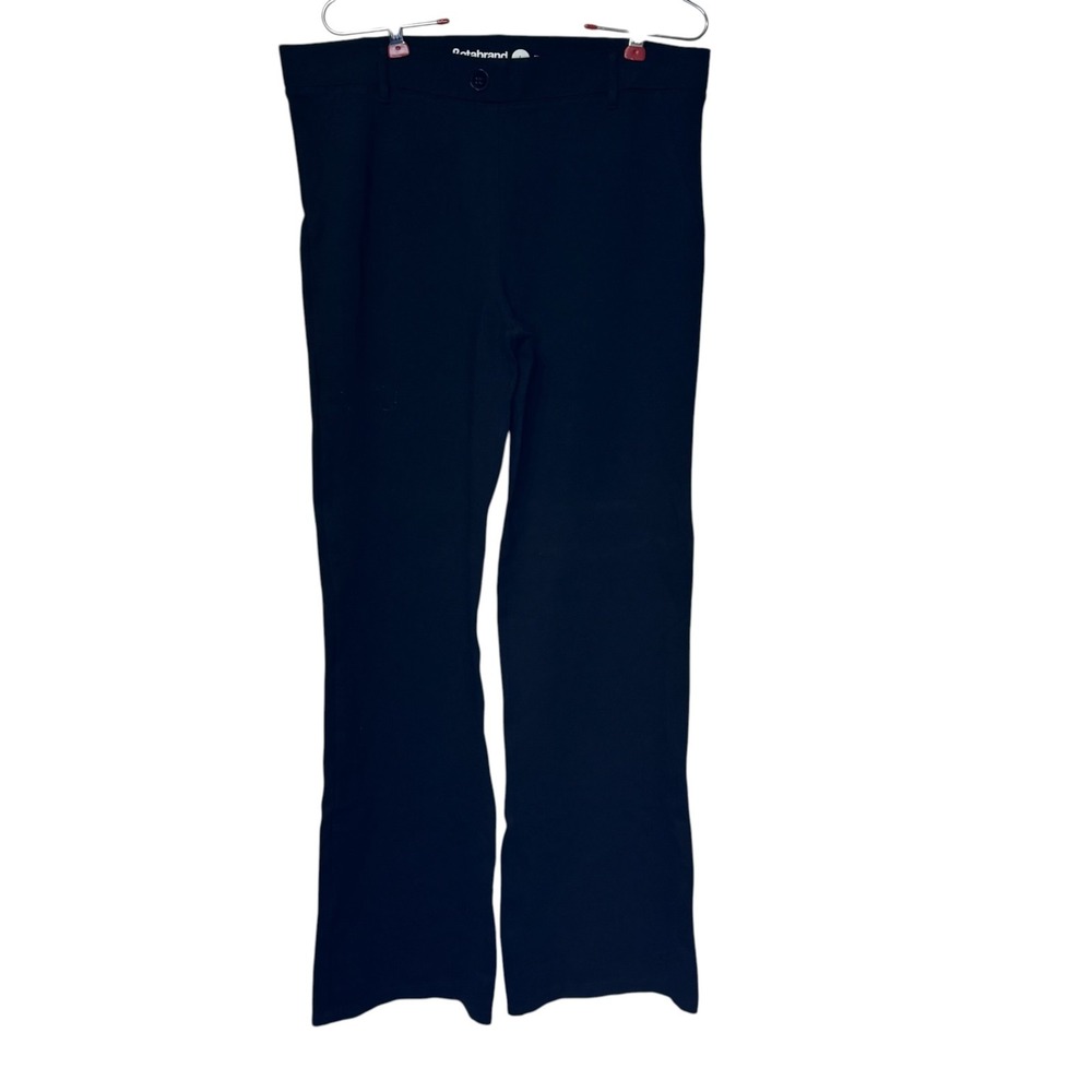 Betabrand Women's Leggings High-Rise Stretch Yoga Pull On Pants Black Large